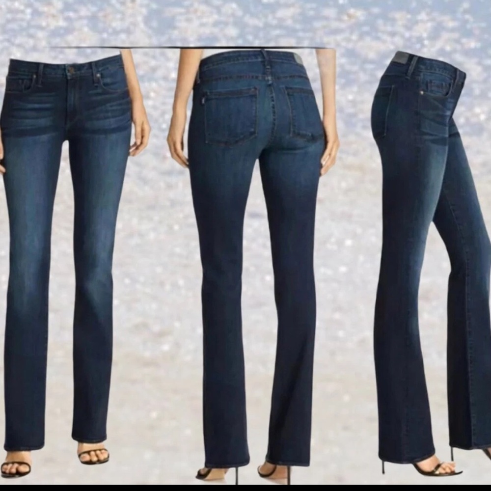 PARKER SMITH Bootcut Blue Jeans